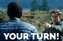 Your Turn! GIF - Your Turn Point Power Rangers GIFs