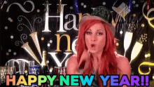 Becky Lynch Happy New Year GIF - Becky Lynch Happy New Year Wwe GIFs