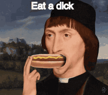 Eat A Dick Hotdog GIF - Eat A Dick Hotdog Swallow GIFs