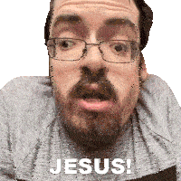 Jesus Ricky Berwick Sticker - Jesus Ricky Berwick Gosh Stickers