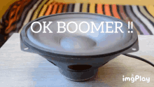 Boomer Ok Boomer GIF - Boomer Ok Boomer Speaker GIFs