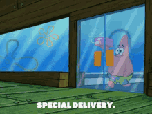 Special Delivery. GIF - Special Delivery Delivery Patrick Starfish GIFs