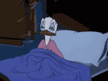 Donald Duck Sleepy GIF - Donald Duck Sleepy Good Night GIFs