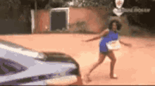Woman Running Why Are You Running GIF