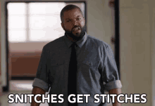 Snitches Get Stitches GIF - Fist Fight Fist Fight Film Ice Cube GIFs