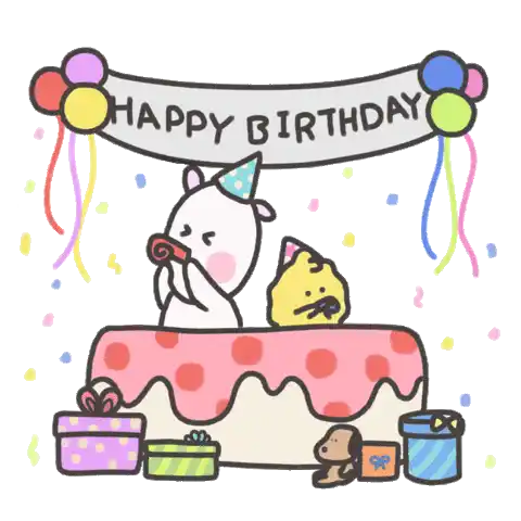 Birthday Birthday Party Sticker - Birthday Birthday Party Bday Stickers