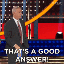 That'S A Good Answer Gerry Dee GIF - That'S A Good Answer Gerry Dee Family Feud Canada GIFs