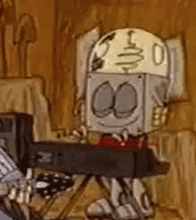 Robot Jones Cartoon Network GIF - Robot Jones Cartoon Network Keyboard GIFs