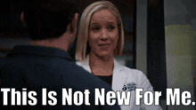 Chicago Med Hannah Asher GIF - Chicago Med Hannah Asher This Is Not New For Me GIFs