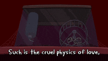 a cartoon says that those who crave it most will repel it
