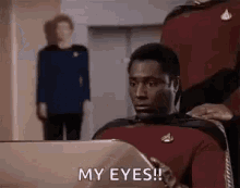 Whoa Star Trek GIF - Whoa Star Trek Shocked GIFs