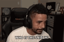 Who Is The Snitch Evdog805 GIF - Who Is The Snitch Evdog805 Raynday Gaming GIFs