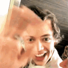 Harry Styles Hello GIF - Harry Styles Hello One Direction GIFs