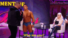 Dean Ambrose Who Are You GIF - Dean Ambrose Who Are You Ec3 GIFs