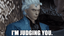 Vergil Im Judging You GIF - Vergil Im Judging You Devil May Cry GIFs