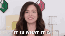 It Is What It Is Imane Anys GIF - It Is What It Is Imane Anys Pokimane GIFs