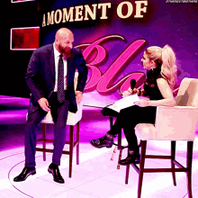 Alexa Bliss Triple H GIF - Alexa Bliss Triple H Moment Of Bliss GIFs