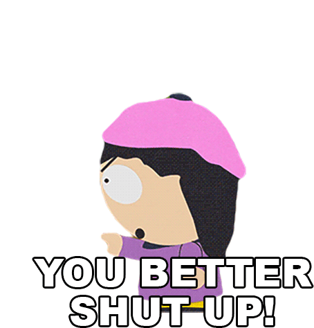You Better Shut Up Wendy Testaburger Sticker - You Better Shut Up Wendy Testaburger Season12ep09 Stickers