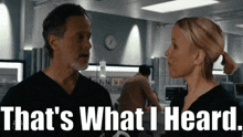 Chicago Med Hannah Asher GIF - Chicago Med Hannah Asher Thats What I Heard GIFs