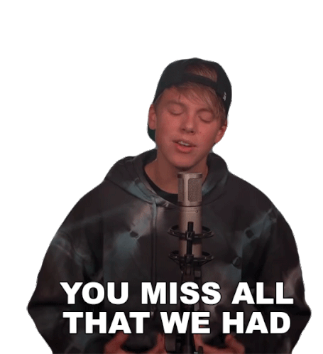 You Miss All That We Had Carson Lueders Sticker - You Miss All That We Had Carson Lueders You Broke Me First Song Stickers