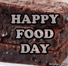 Happy Food Day October24 GIF - Happy Food Day October24 Food Day GIFs