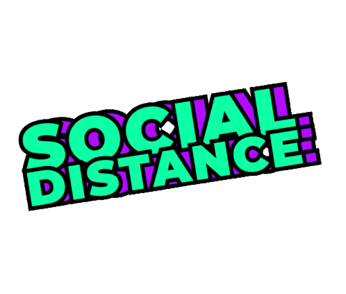 Haydiroket Social Distancing Sticker - Haydiroket Social Distancing Stay Home Stickers