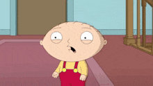 a cartoon character named stewie from the family guy