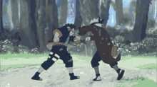 Kakashi Vs Obito Fight GIF - Kakashi Vs Obito Fight Naruto GIFs