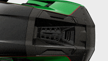 a black and green sports car with the word terminator on it
