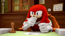 Knuckles I Dont Know GIF - Knuckles I Dont Know GIFs