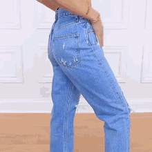 Wearing Jeans Shea Whitney GIF - Wearing Jeans Shea Whitney Denim Pants GIFs