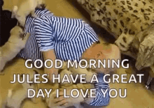 Good Morning Jules Pugs GIF - Good Morning Jules Pugs Puppies GIFs