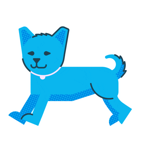 Dog Walking Sticker - Dog Walking Stickers