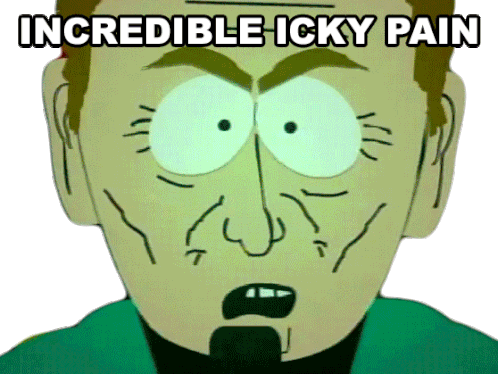 Incredible Icky Pain Dr Tristan Adams Sticker - Incredible Icky Pain Dr Tristan Adams South Park Stickers