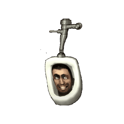 Skibidi Skibidi Toilet Sticker