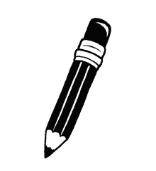 pencil glitch notes writing pen