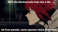 Racha Sem Carro Anime Run GIF - Racha Sem Carro Anime Run Monkeyzada GIFs