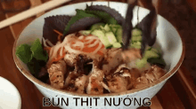 Bún Thịt Nướng GIF - Bún Thịt Nướng ẩm Thực Việt Nam Thịt Heo GIFs