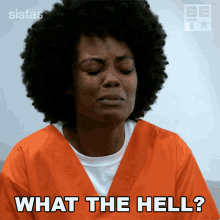 What The Hell Sabrina Hollins GIF - What The Hell Sabrina Hollins Sistas GIFs
