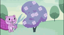 Hedge Clippers GIF - Hedge Clippers Happy Tree Friends GIFs