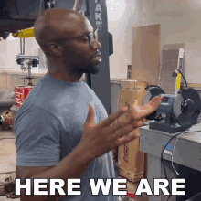 Here We Are Rich Benoit GIF - Here We Are Rich Benoit Rich Rebuilds GIFs