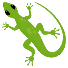 lizard nature joypixels green unreliable