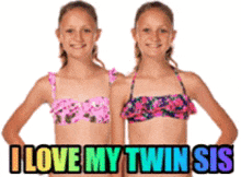 Twins Sisters GIF - Twins Sisters Bikini GIFs