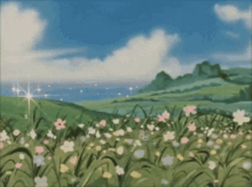 Anime Flower Field Wallpapers - Top Free Anime Flower Field Backgrounds -  WallpaperAccess