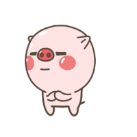 Cute Pig Sticker
