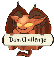Dam Challenge Dungeon Alchemist Sticker - Dam Challenge Dungeon Alchemist Stickers