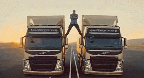 Jean Claude Van Damme Split GIF - Jean Claude Van Damme Split Volvo Trucks  - Discover & Share GIFs