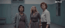 Whats That Cable Girls GIF - Whats That Cable Girls Looking Up GIFs