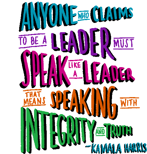 Anyone Who Claims To Be A Leader Must Speak Like A Leader Leader Sticker - Anyone Who Claims To Be A Leader Must Speak Like A Leader Leader Speaking With Integrity And Truth Stickers