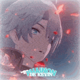 a picture of a anime character with the name chanon de kevin
